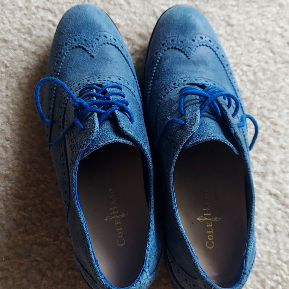 Blue Cole Haan shoes